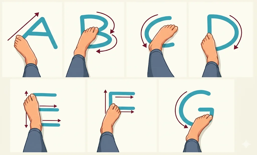 Ankle-Alphabet-Exercise
