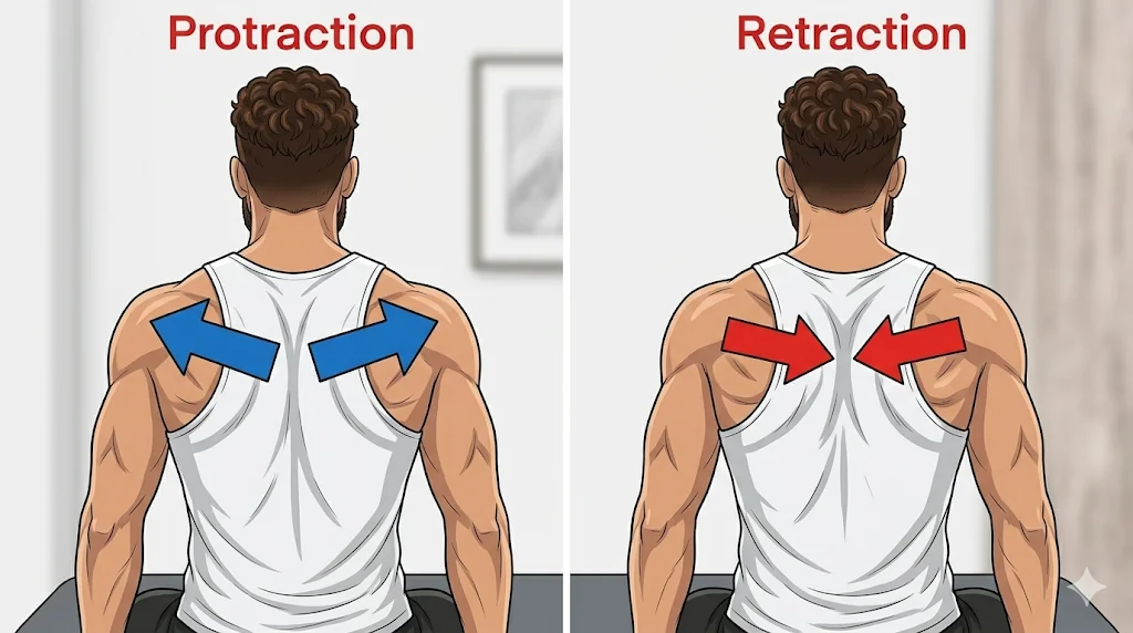 Thoracic Outlet Syndrome: Symptoms, Causes, and Physiotherapy Exercises 3 Shoulder-Blade-Retraction-Scapular-Squeeze