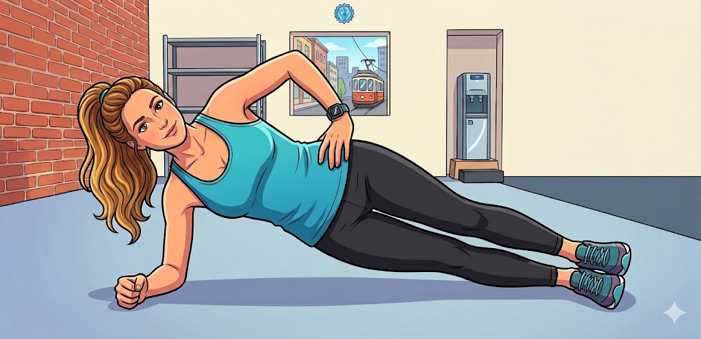 IT Band Syndrome: Causes, Symptoms, and Physiotherapy Exercises for Runners 5 Side Plank with Hip Abduction
