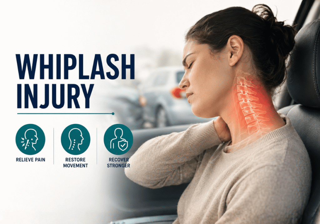 Whiplash Injury Symptoms, Recovery Timeline, and Physiotherapy Treatment